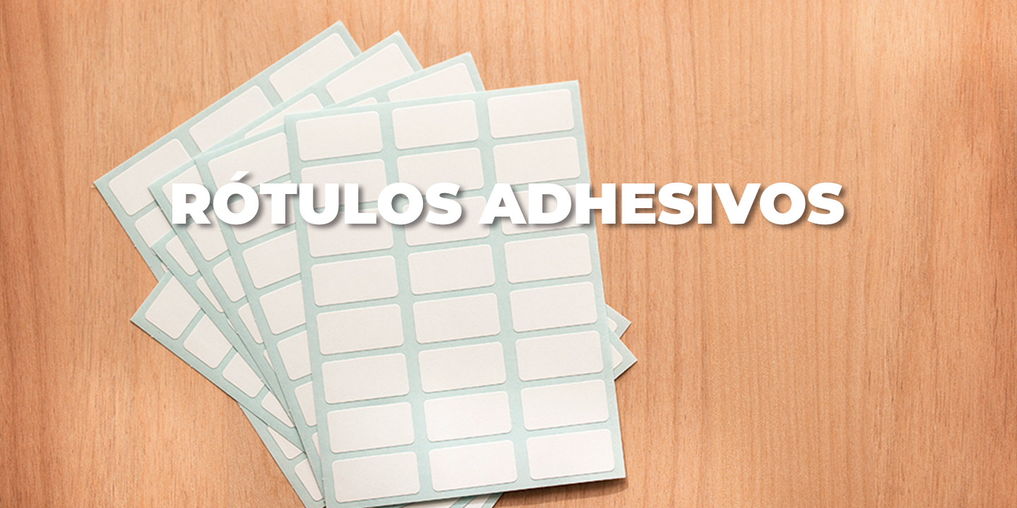 rótulos adhesivos